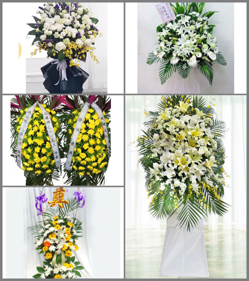 广东佛山市三水区白事花篮预定
